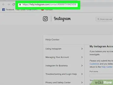 Imagen titulada Reactivate Instagram Step 9