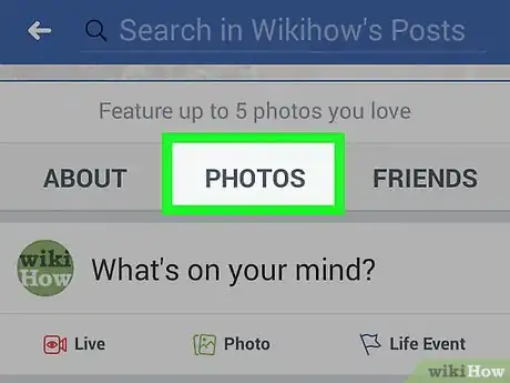 Imagen titulada Make Facebook Pictures Private on Android Step 4