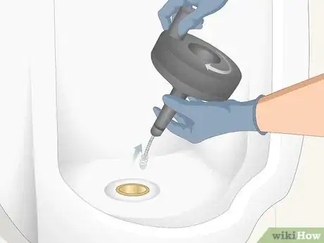 Imagen titulada Unclog a Urinal Step 11