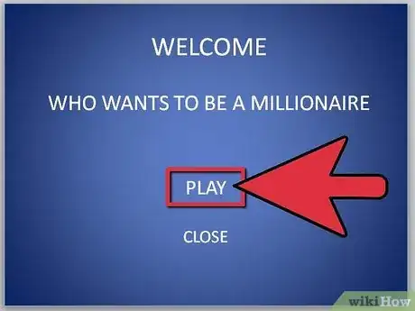 Imagen titulada Make a Who Wants to Be a Millionaire Game Using PowerPoint Step 4