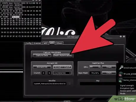 Imagen titulada Crack a Wep Protected Wi Fi With Airoway and Wifislax Step 9