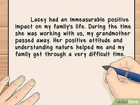 Imagen titulada Write a Letter of Recommendation for a Nanny Step 6