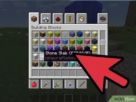 Imagen titulada Make a Fountain in Minecraft Step 2