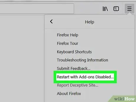 Imagen titulada Start Firefox in Safe Mode Step 4