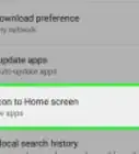 eliminar iconos de la pantalla de inicio de Android