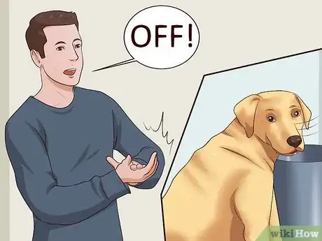 Imagen titulada Teach Your Dog Not to Get Into Garbage Cans Step 9