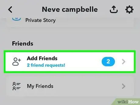 Imagen titulada Know When You've Been Blocked on Snapchat Step 3