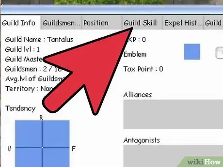 Imagen titulada Create a Guild in Ragnarok Online Step 9