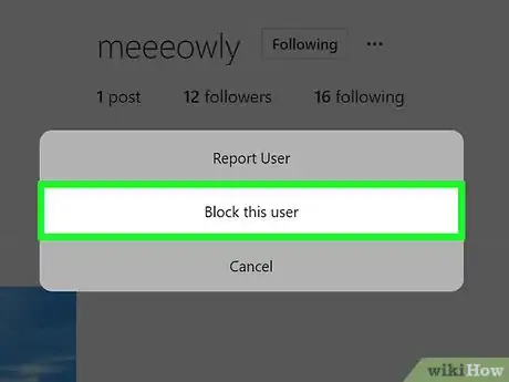 Imagen titulada Block and Unblock Users on Instagram Step 16