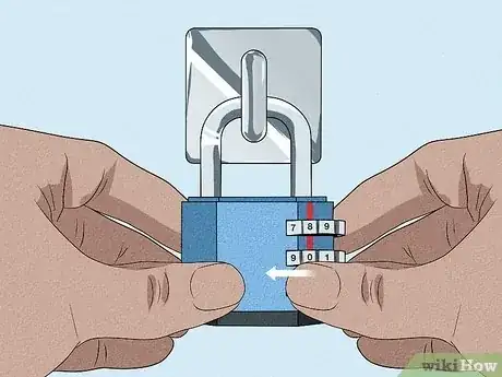 Imagen titulada Open a 3 Digit Combination Lock Step 6