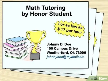 Imagen titulada Advertise to Be a Tutor Step 6