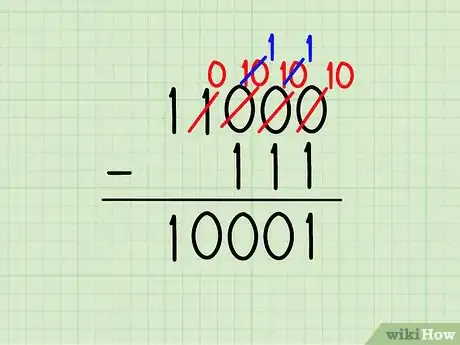Imagen titulada Subtract Binary Numbers Step 7