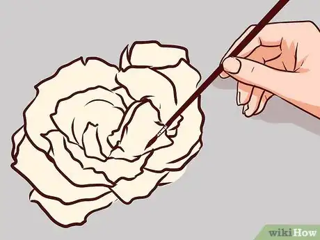 Imagen titulada Paint a Rose Step 12