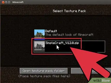 Imagen titulada Download a Texture Pack in Minecraft Step 14