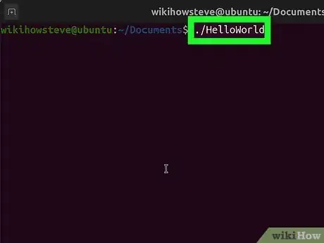 Imagen titulada Compile a C Program Using the GNU Compiler (GCC) Step 6