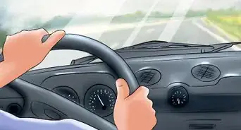 manejar con cuidado en el tráfico pesado