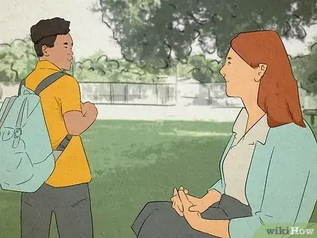 Imagen titulada What Does It Mean when a Girl Stares at You Step 9