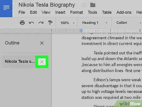 Imagen titulada Add an Outline to a Google Doc on PC or Mac Step 13