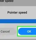 cambiar la sensibilidad táctil en un dispositivo con Android