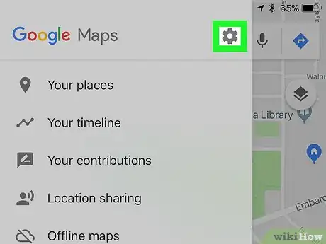 Imagen titulada Find North on Google Maps on iPhone or iPad Step 7