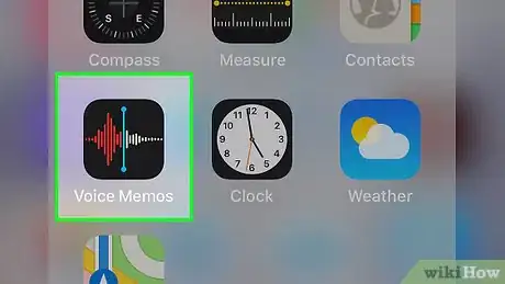 Imagen titulada Record Audio on iPhone Step 1
