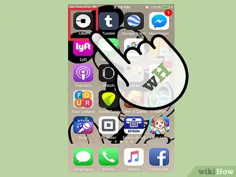 Imagen titulada Track Your Uber History Step 1