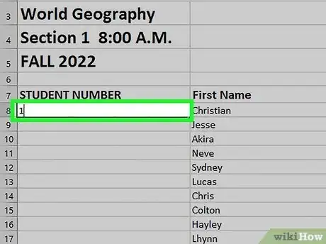 Imagen titulada Add Autonumber in Excel Step 8