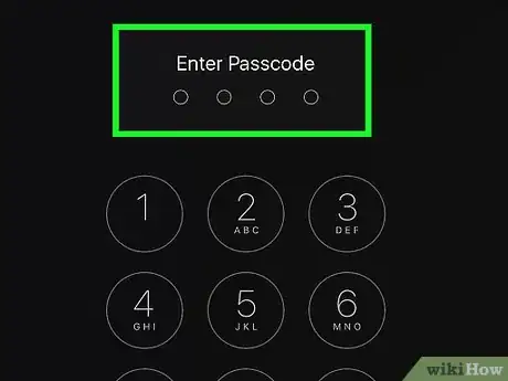 Imagen titulada Set a Passcode on the iPad Step 8