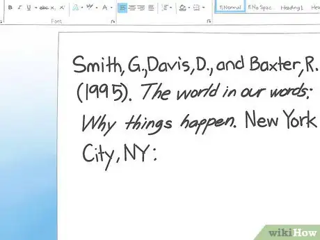 Imagen titulada Format APA Citations Step 10