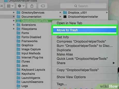Imagen titulada Uninstall Dropbox from a Mac Step 8