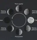 saber si la Luna es creciente o menguante