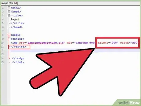 Imagen titulada Center an Image in HTML Step 9