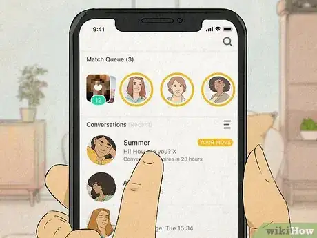 Imagen titulada Start a Conversation on Bumble Step 4
