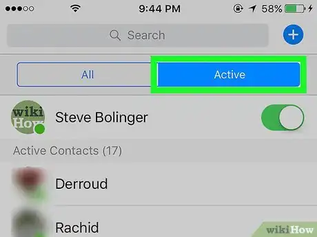 Imagen titulada Know if Someone Is Online on Facebook Messenger Step 3