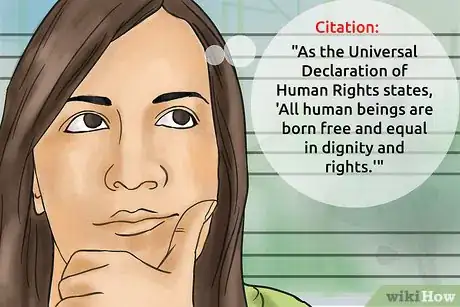 Imagen titulada Cite the Universal Declaration of Human Rights Step 1