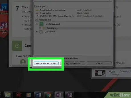 Imagen titulada Take Screenshots with OneNote Step 21