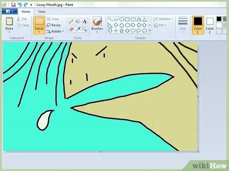 Imagen titulada Zoom in on a Photo in Microsoft Paint Step 2