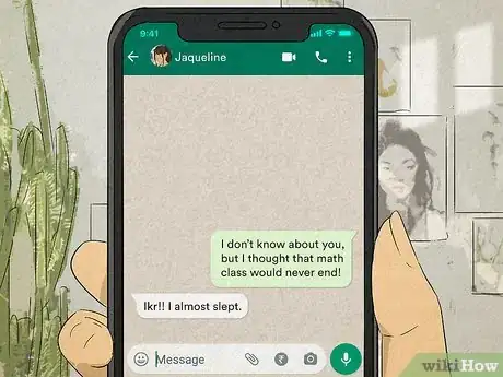Imagen titulada Impress a Girl on WhatsApp Step 7
