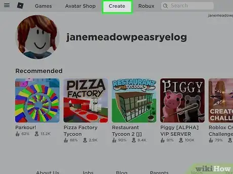 Imagen titulada Make a Good Place on ROBLOX Step 2