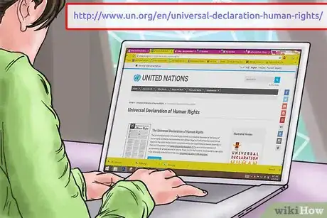 Imagen titulada Cite the Universal Declaration of Human Rights Step 4