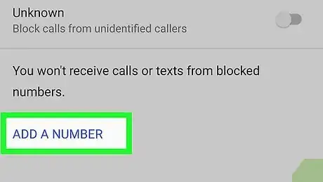 Imagen titulada Block a Number on Android Step 11
