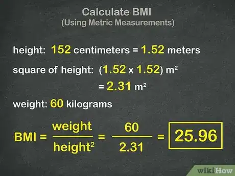 Imagen titulada Calculate Your Body Mass Index (BMI) Step 3