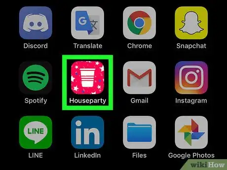 Imagen titulada Reset Password on Houseparty on iPhone or iPad Step 1