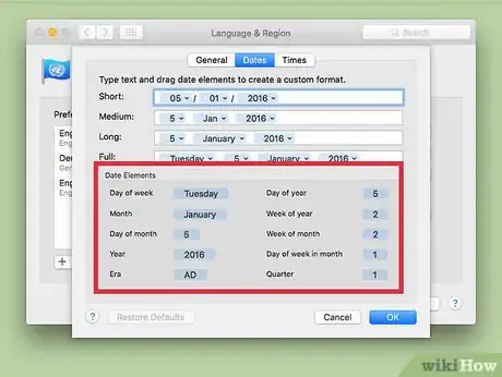 Imagen titulada Change the Date Format on a Mac Step 6