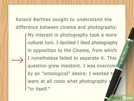 Imagen titulada Format a Block Quote Step 4