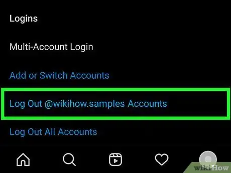 Imagen titulada Unlink Two Instagram Accounts Step 14