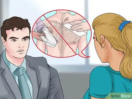 Imagen titulada Convince a Very Hairy Man to Shave His Chest Step 12