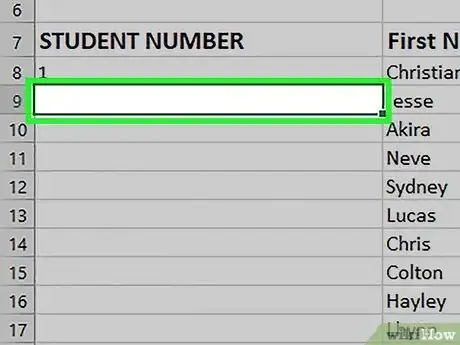 Imagen titulada Add Autonumber in Excel Step 9