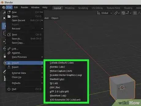 Imagen titulada Import Models Into Blender on PC or Mac Step 4