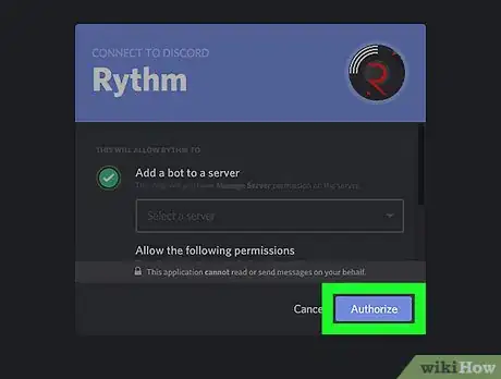 Imagen titulada Play Music in Discord on PC or Mac Step 5